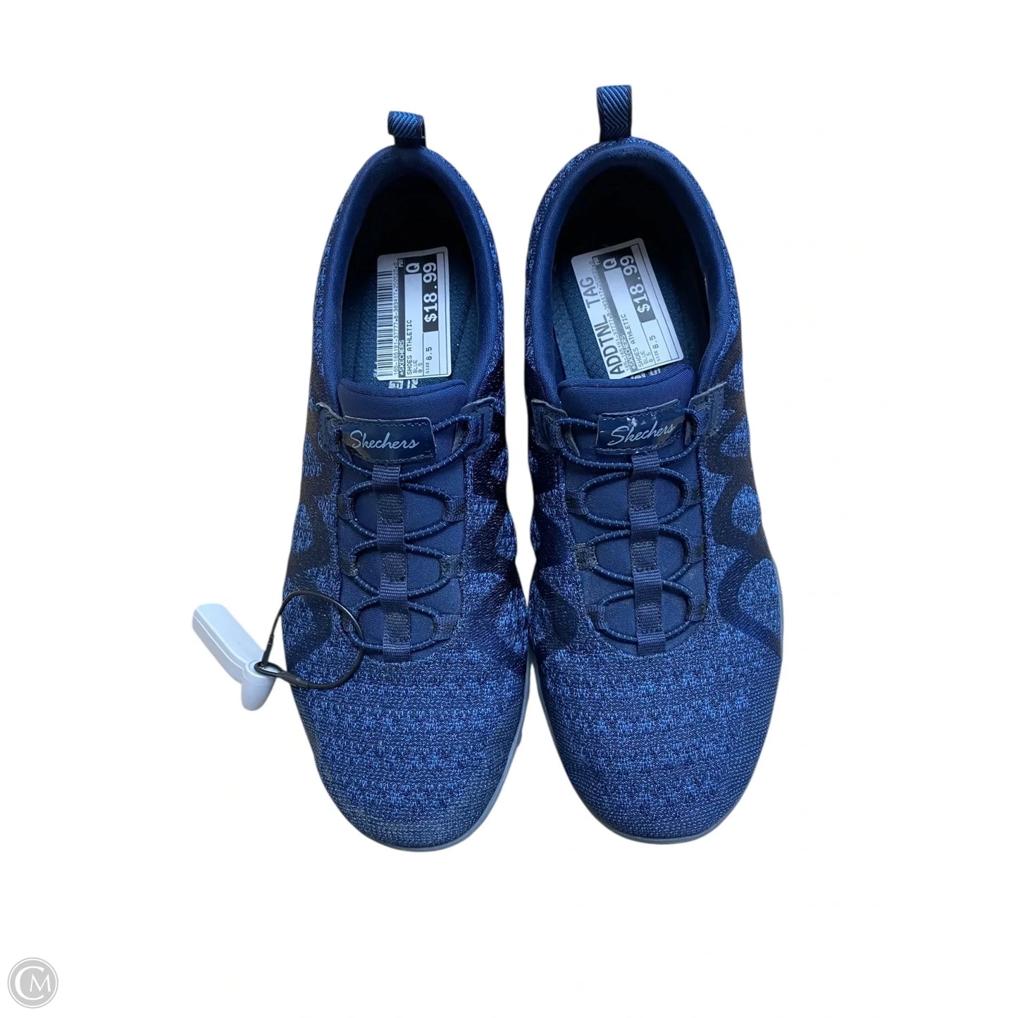 Shoes Athletic By Skechers In Blue, Size: 8.5