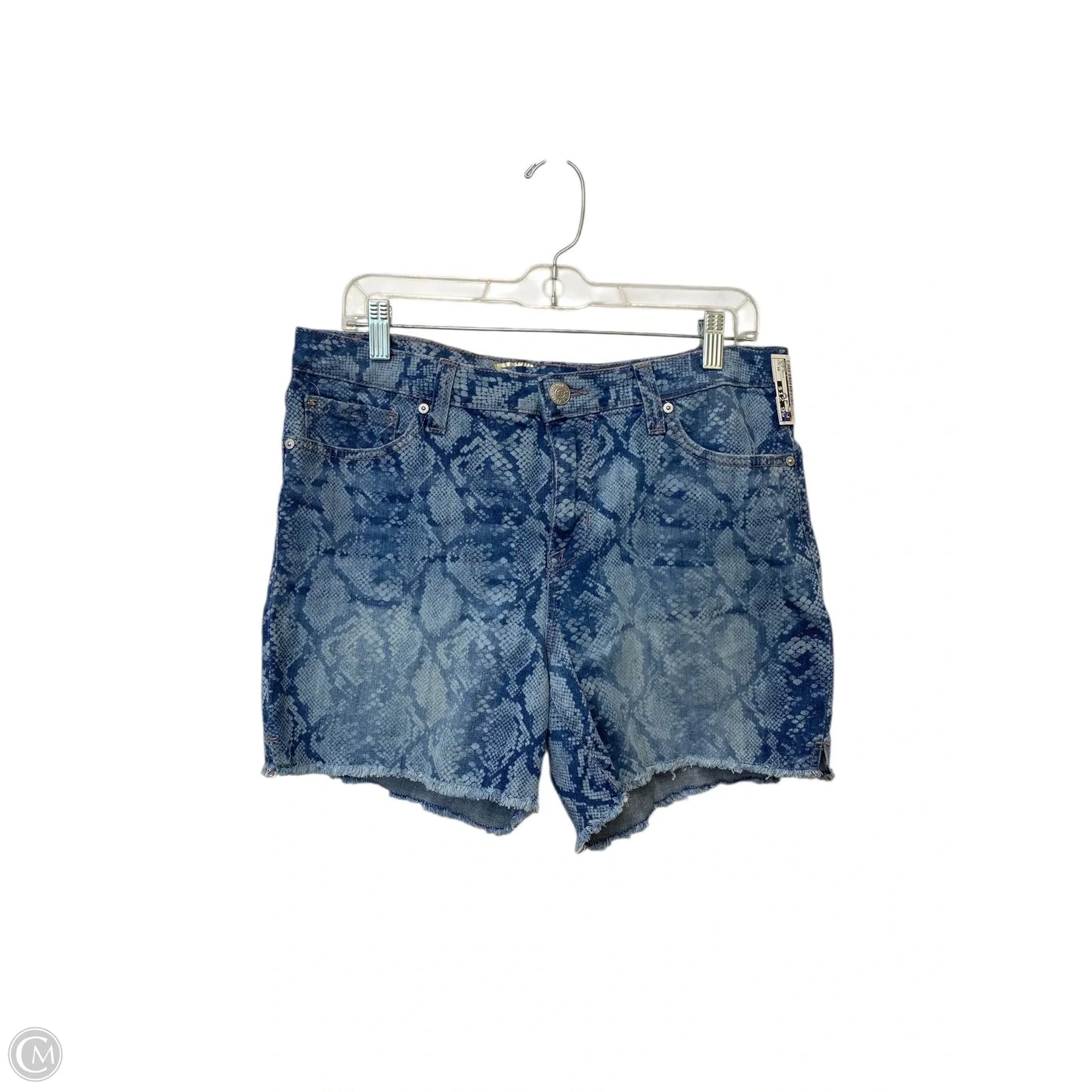 Shorts By Seven 7 In Blue Denim, Size: 10