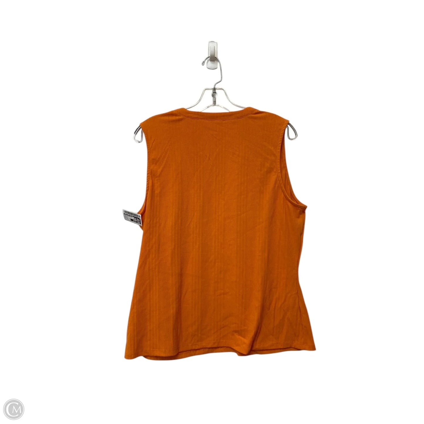 Top Sleeveless By 89th And Madison In Orange, Size: Xl