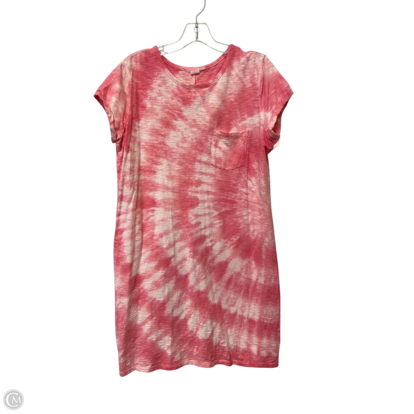 Dress Casual Midi By Gap In Pink, Size: L