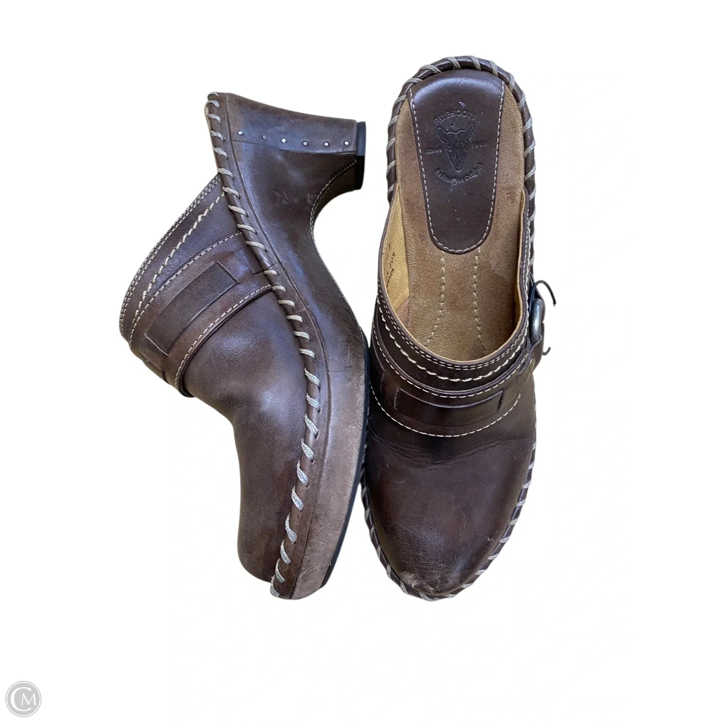 Shoes Designer By Frye In Brown, Size: 7