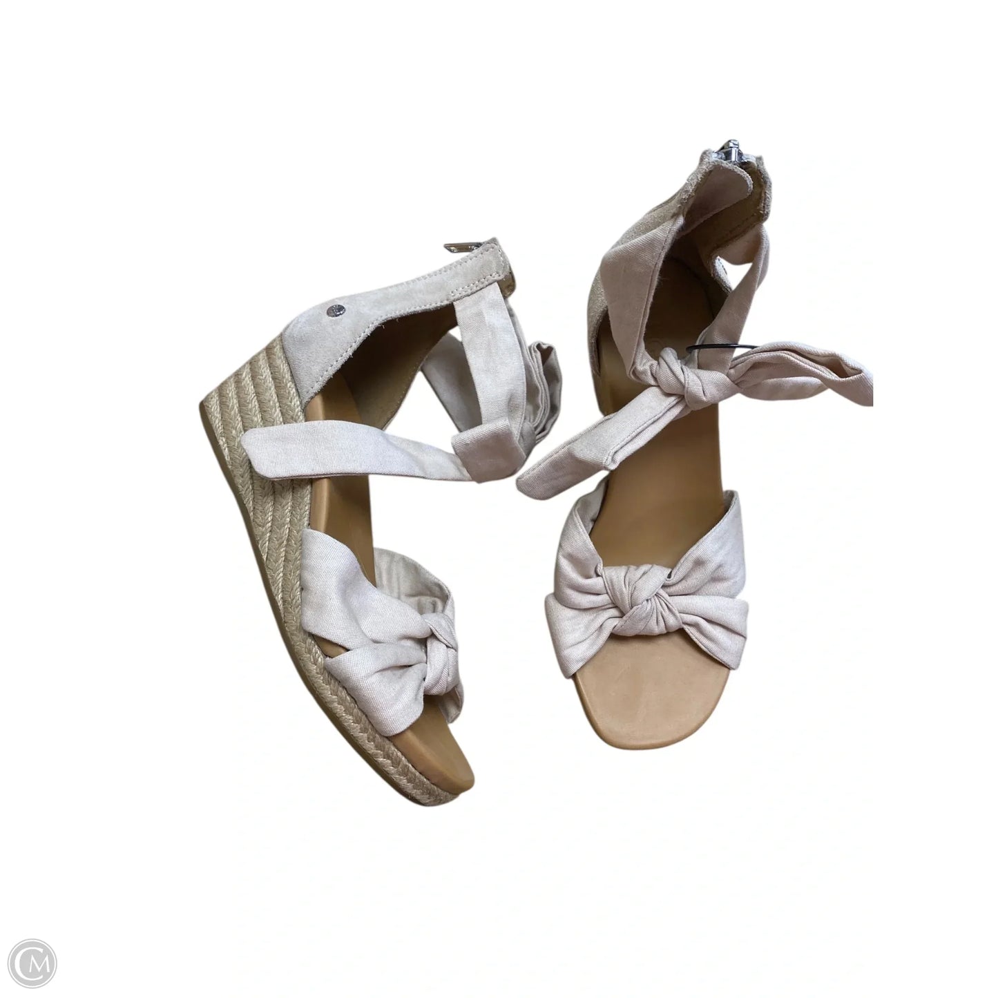 Sandals Designer By Ugg In Tan, Size: 6