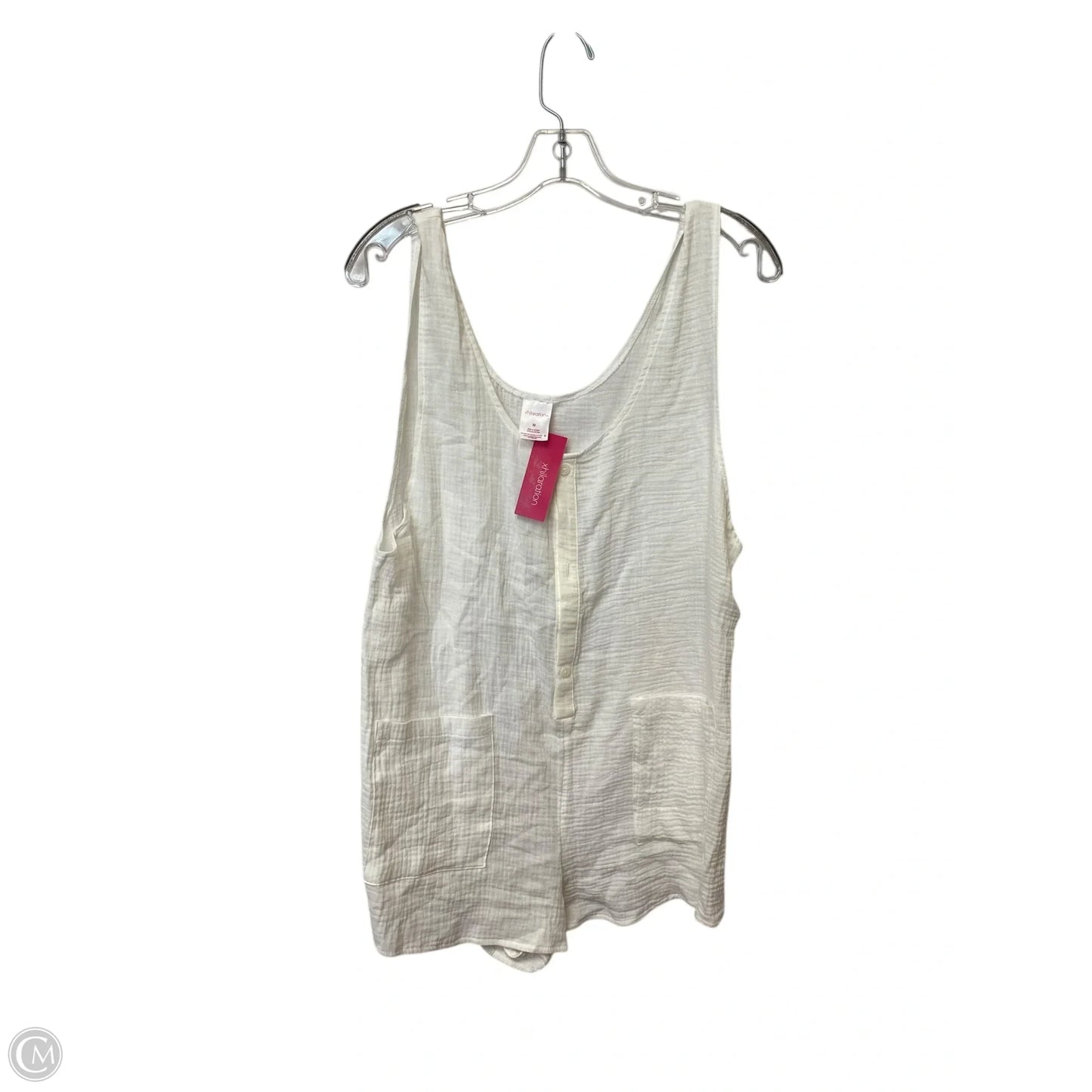 Romper By Xhilaration In White, Size: M