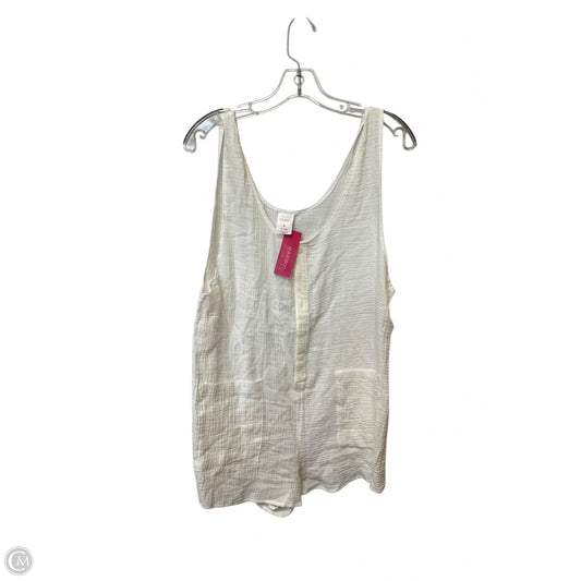 Romper By Xhilaration In White, Size: M