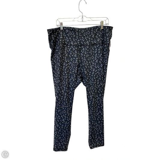 Athletic Leggings By Old Navy In Animal Print, Size: 2x