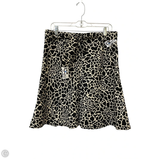 Skirt Midi By Merona In Animal Print, Size: 6