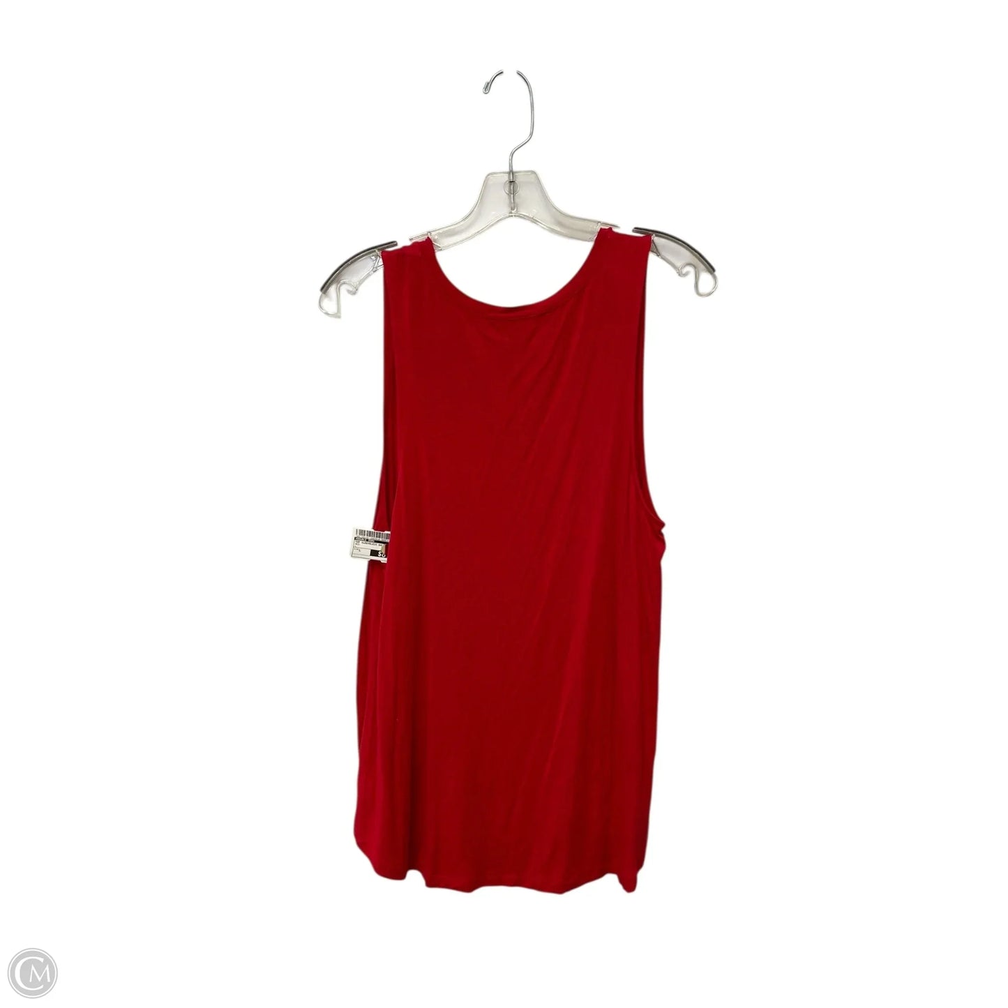 Top Sleeveless Basic By Double Zero In Red, Size: L