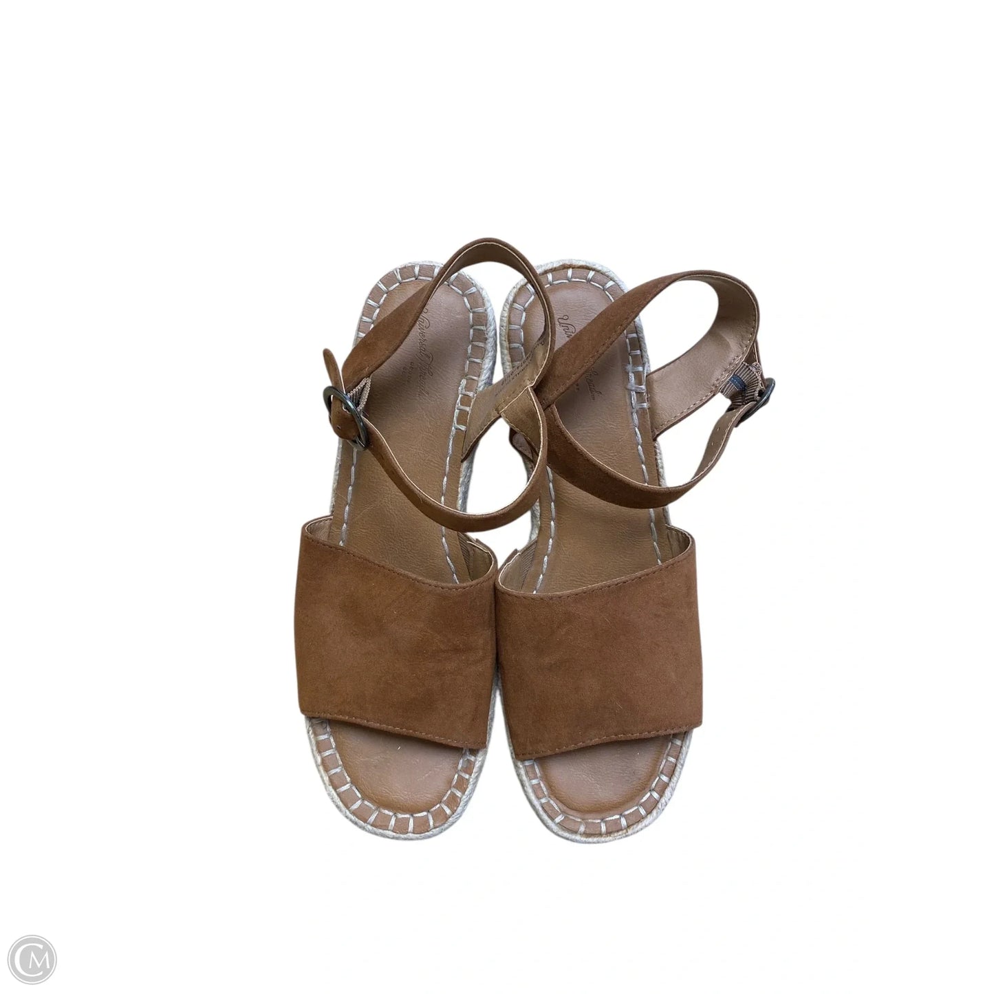 Shoes Heels Block By A New Day In Tan, Size: 9