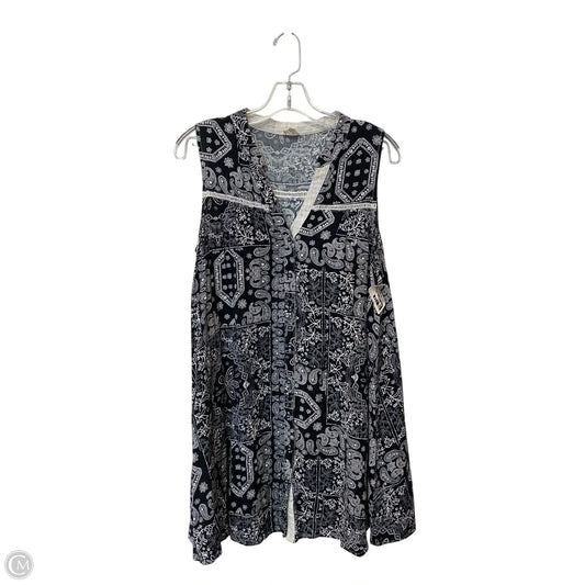 Dress Casual Short By Hem & Thread In Black, Size: L