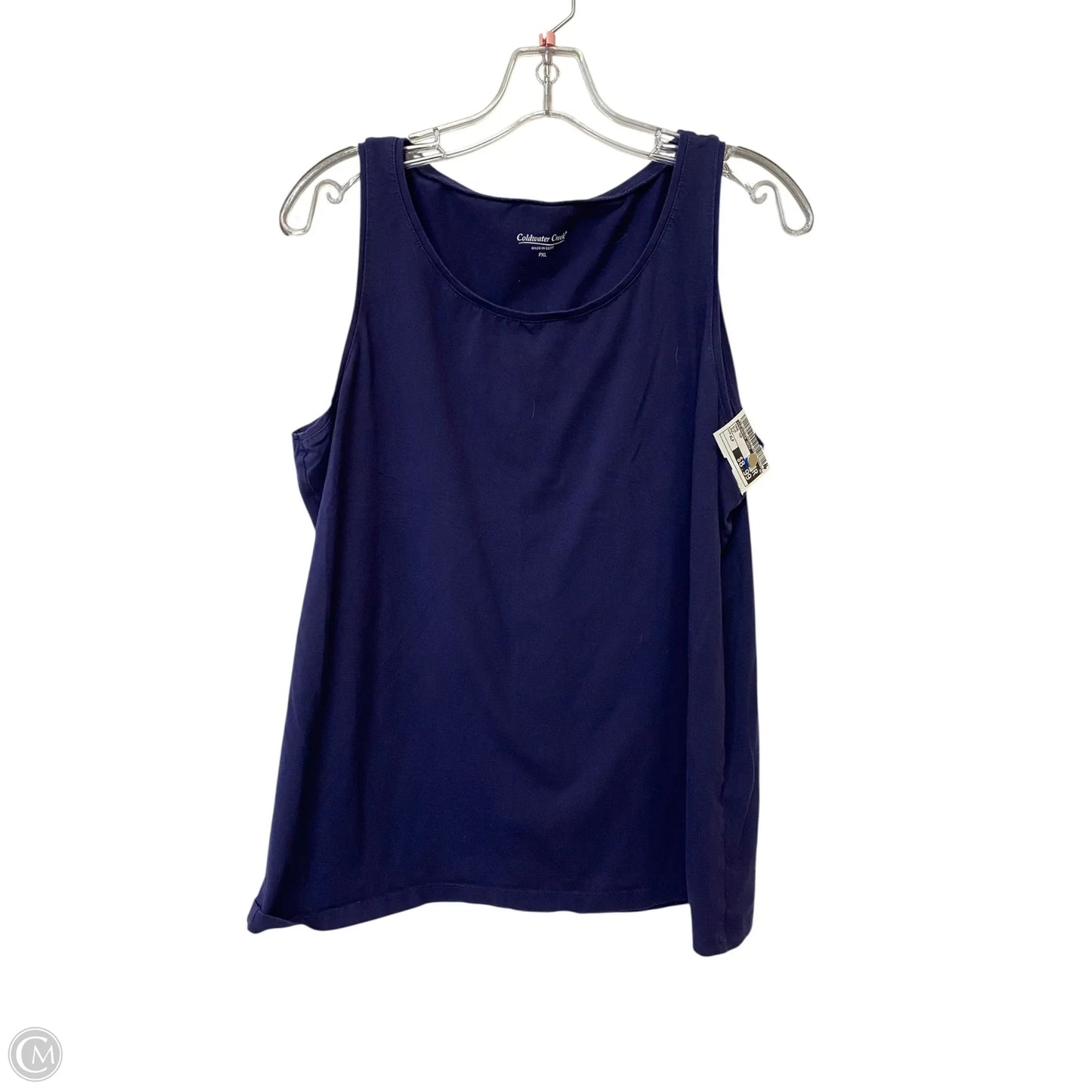 Tank Top By Coldwater Creek In Blue, Size: Xlp