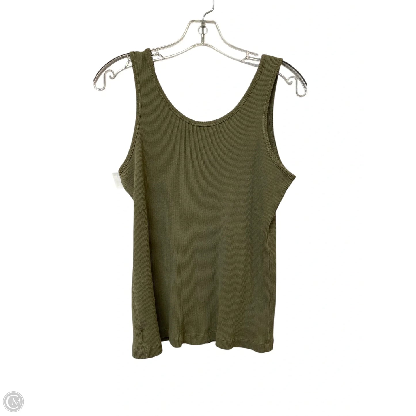 Tank Top By Eddie Bauer In Green, Size: L