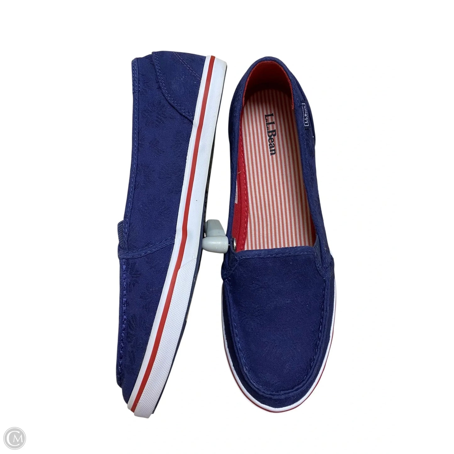 Shoes Flats By L.l. Bean In Navy, Size: 7