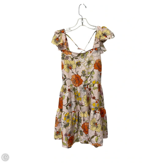 Dress Casual Short By Clothes Mentor In Pink, Size: M