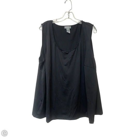 Tank Top By Catherines In Black, Size: 3x