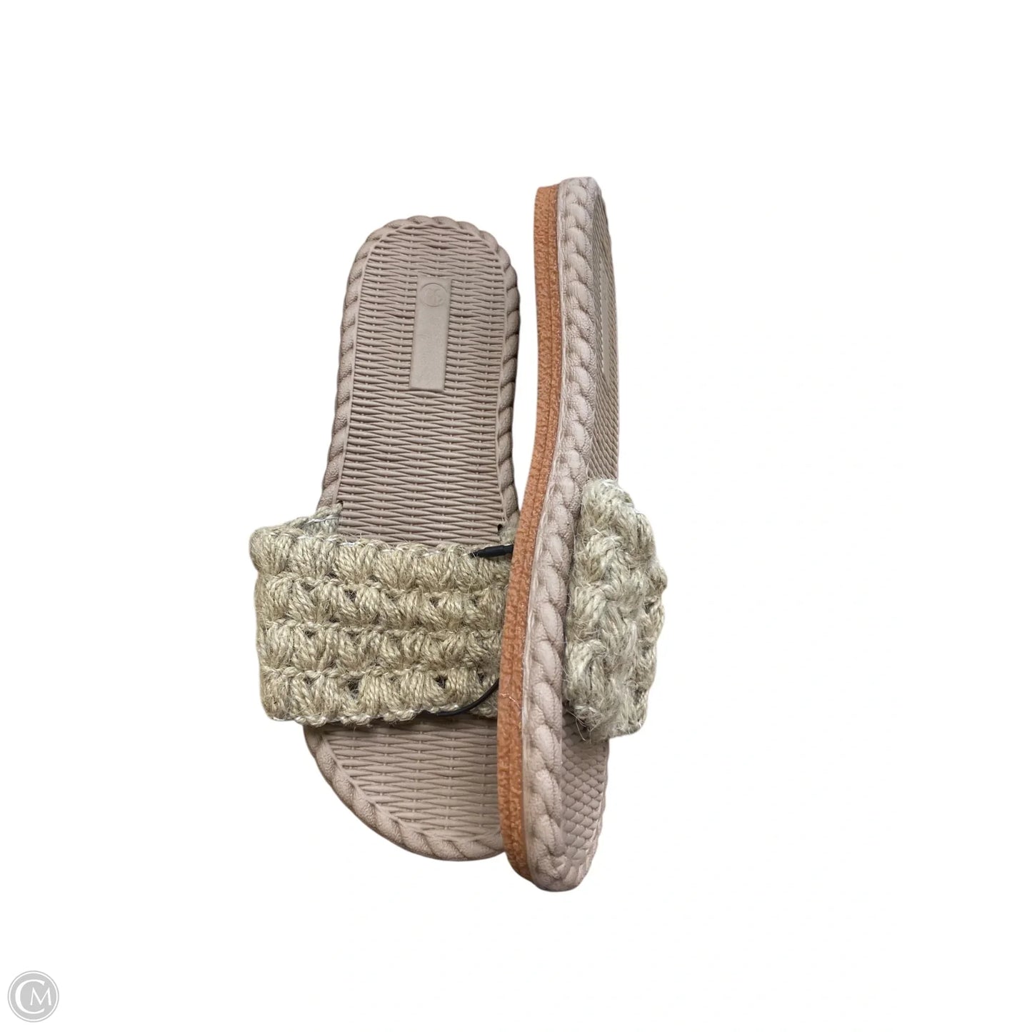 Sandals Flats By Cmf In Tan, Size: 6