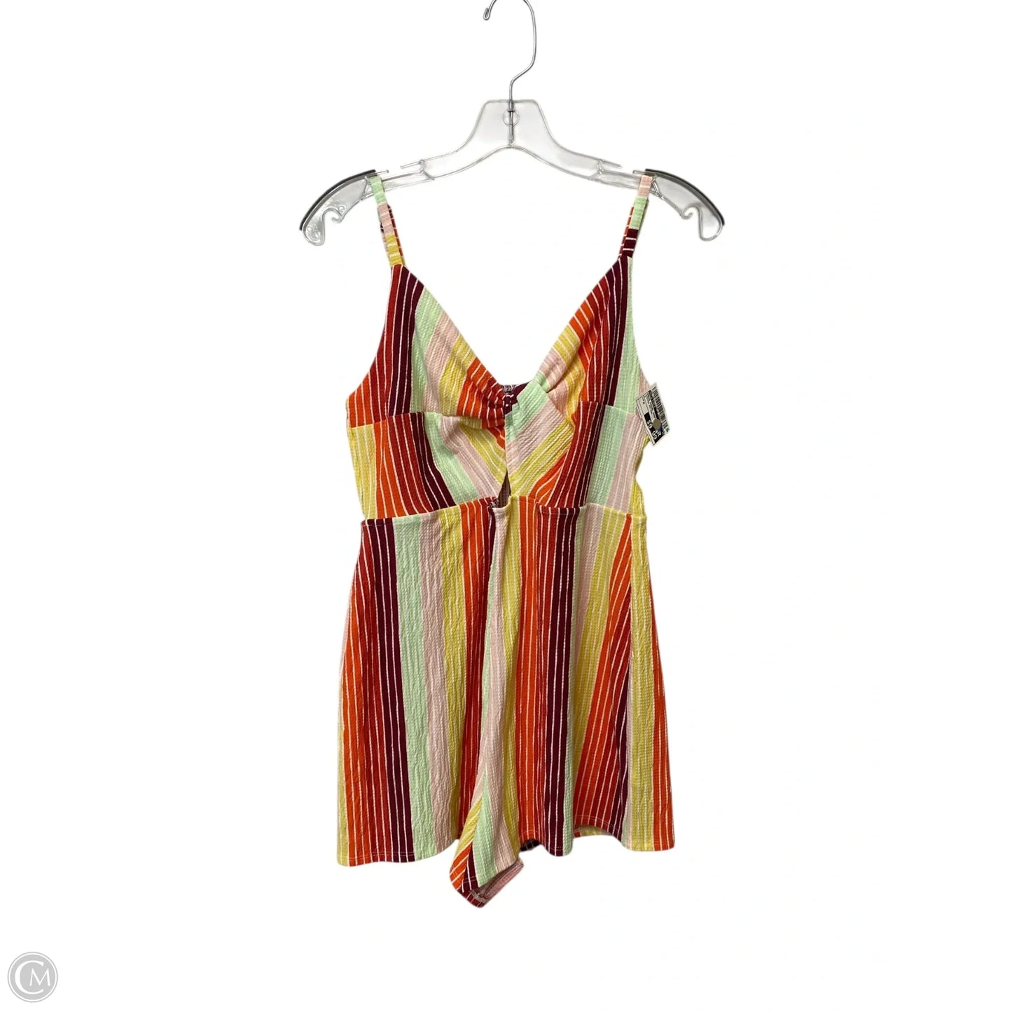 Dress Casual Short By Wild Fable In Striped Pattern, Size: M