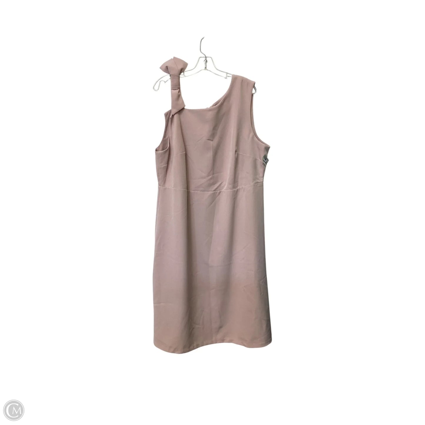 Dress Casual Short By Eloquii In Pink, Size: 20