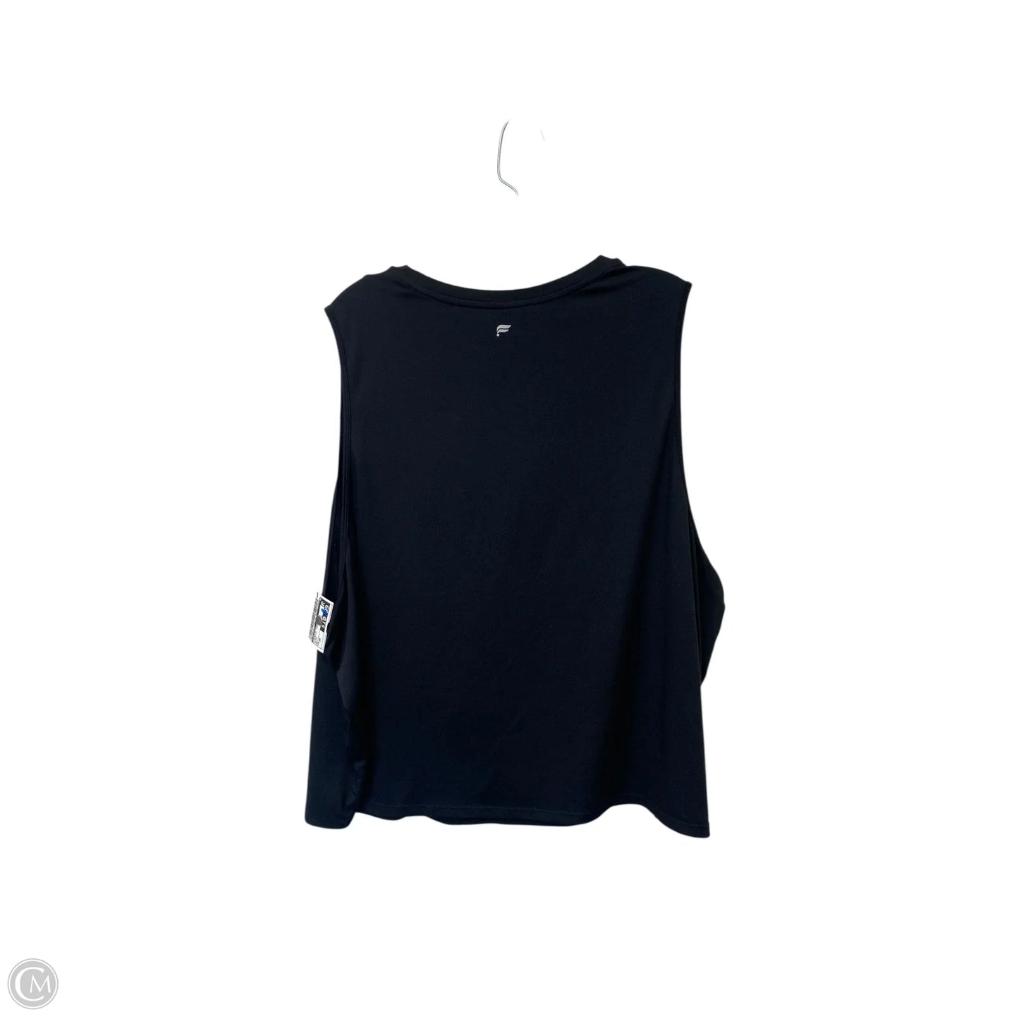 Athletic Tank Top By Fabletics In Black, Size: 2x