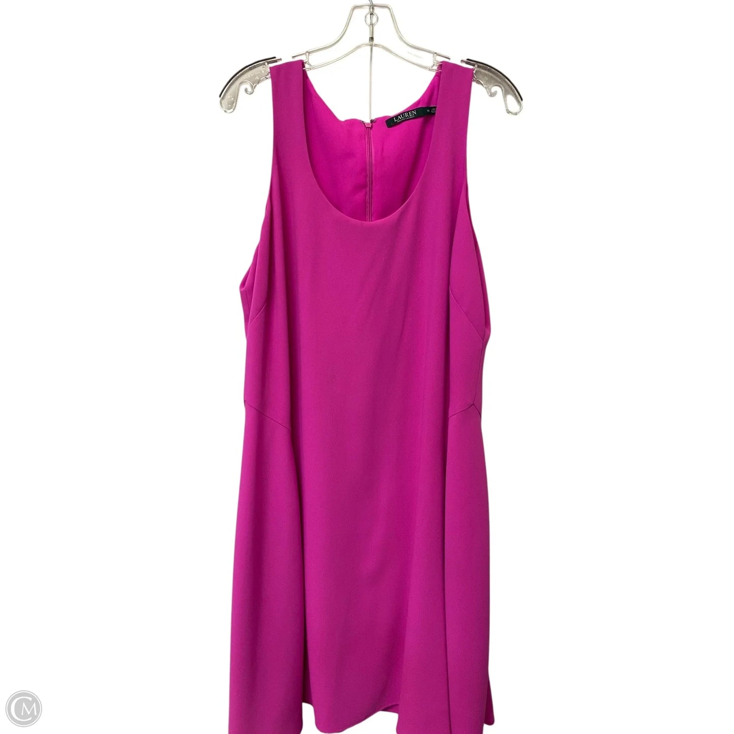 Dress Casual Short By Lauren By Ralph Lauren In Pink, Size: 16