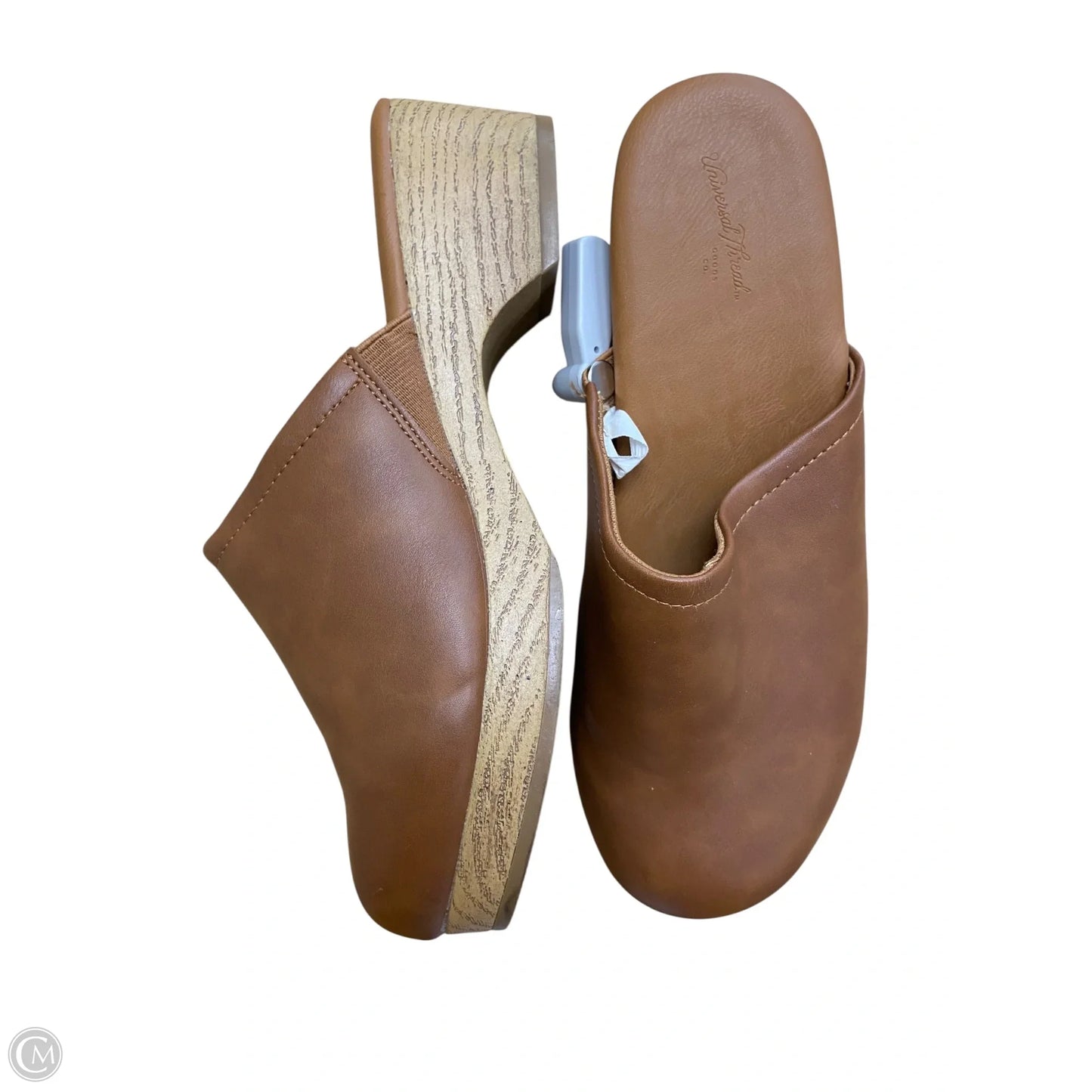 Shoes Heels Block By Universal Thread In Brown, Size: 6.5