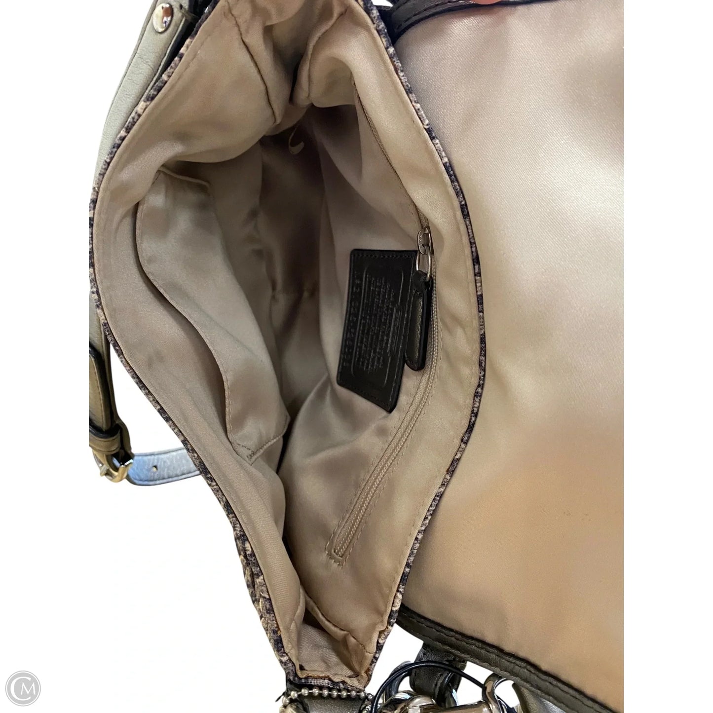 Crossbody Designer By Coach, Size: Medium