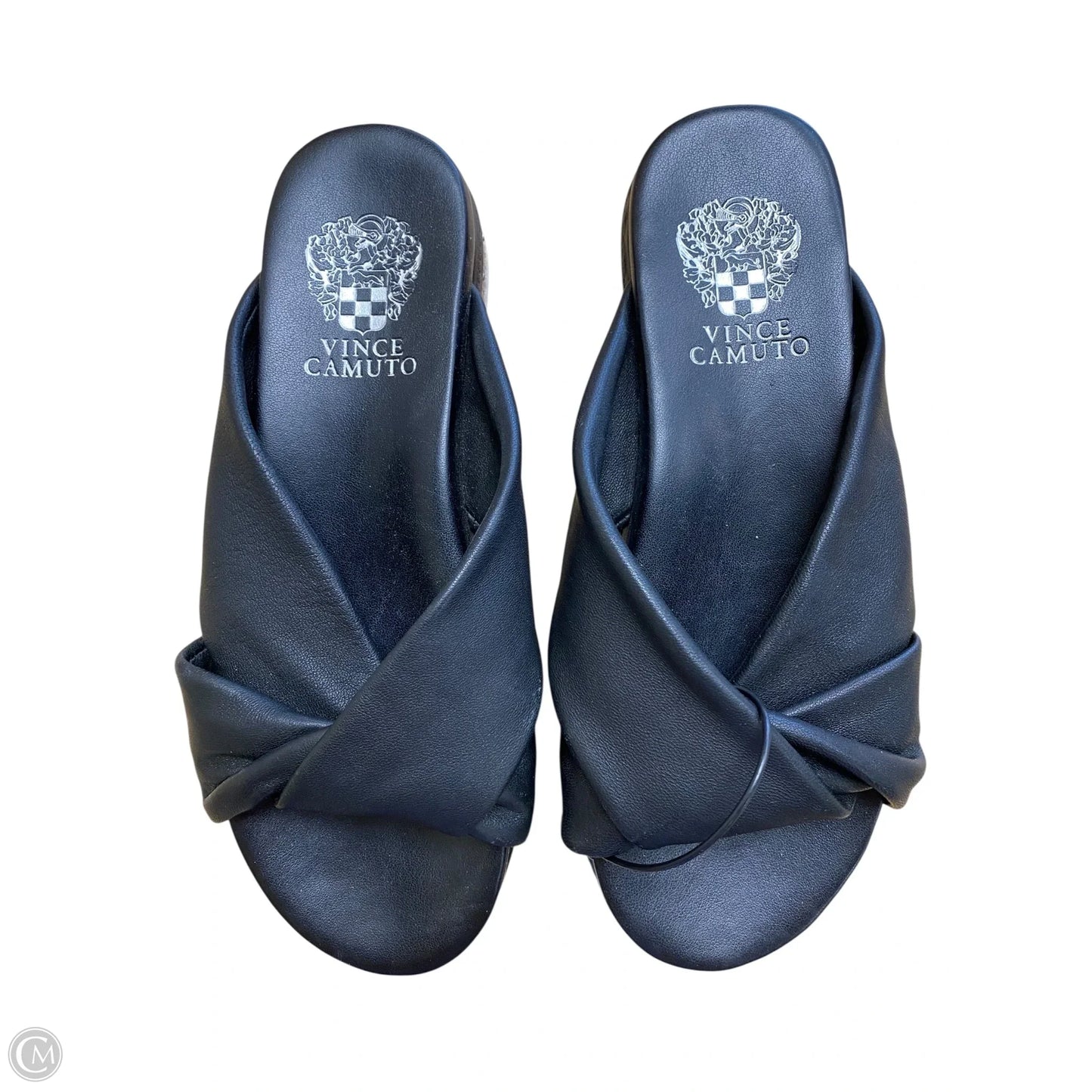 Sandals Flats By Vince Camuto In Black, Size: 6