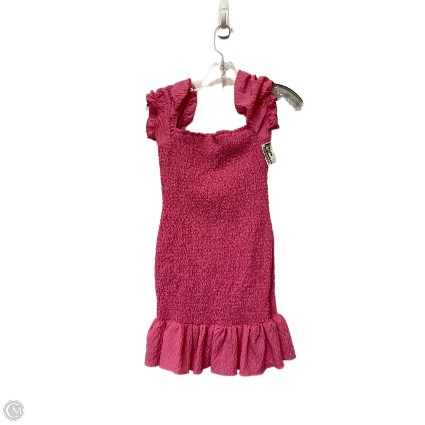 Dress Casual Short By Zara In Pink, Size: Xs