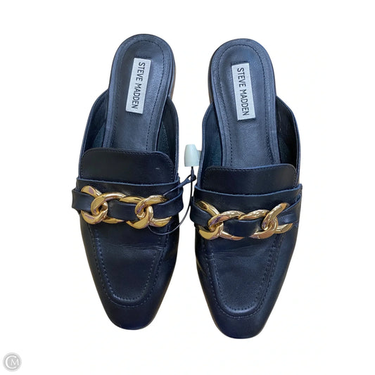 Shoes Flats By Steve Madden In Black, Size: 9.5