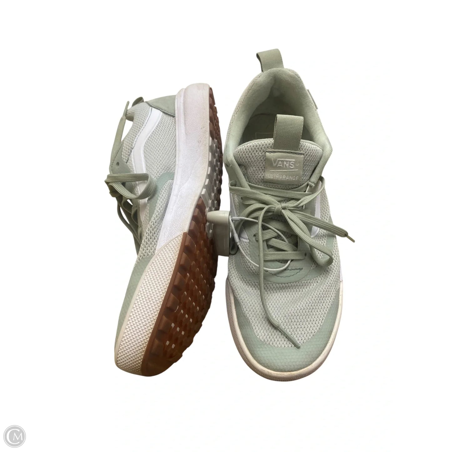 Shoes Flats By Vans In Blue, Size: 10