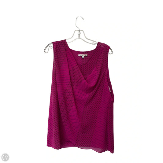 Top Sleeveless By Cabi In Purple, Size: L