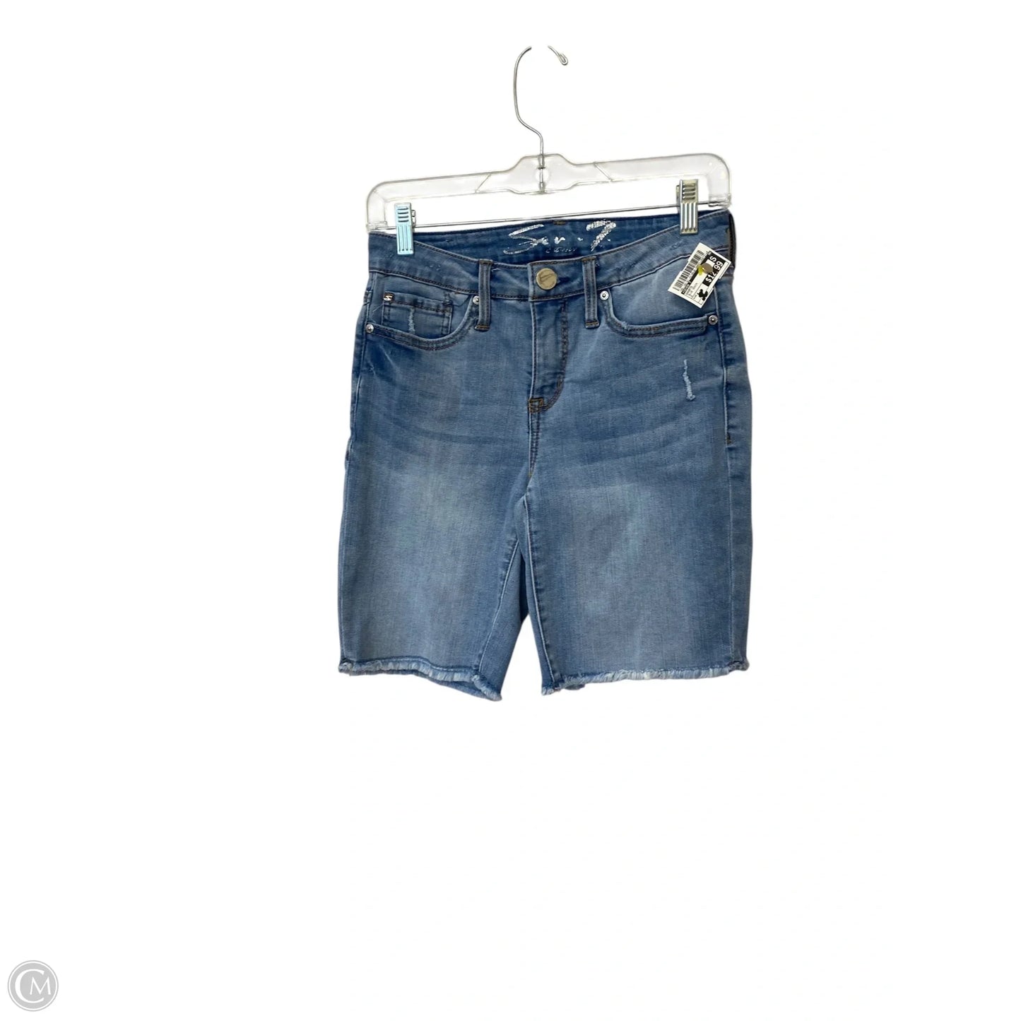 Shorts By Seven 7 In Blue Denim, Size: 4