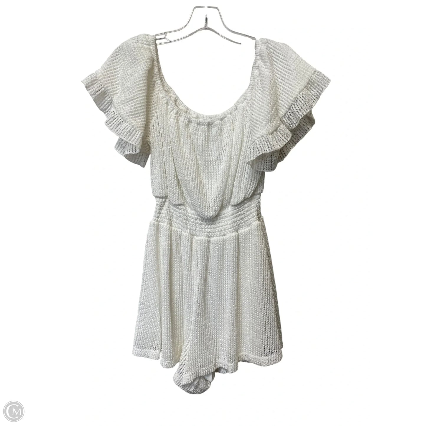 Romper By Fashion Nova In White, Size: L