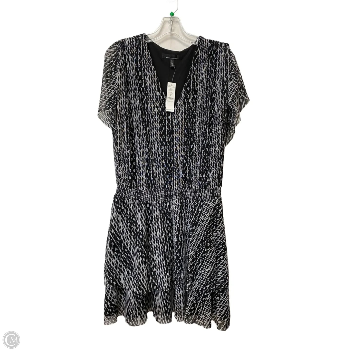 Dress Casual Midi By White House Black Market In Black, Size: M