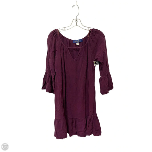 Dress Casual Short By Blue Rain In Purple, Size: Xs