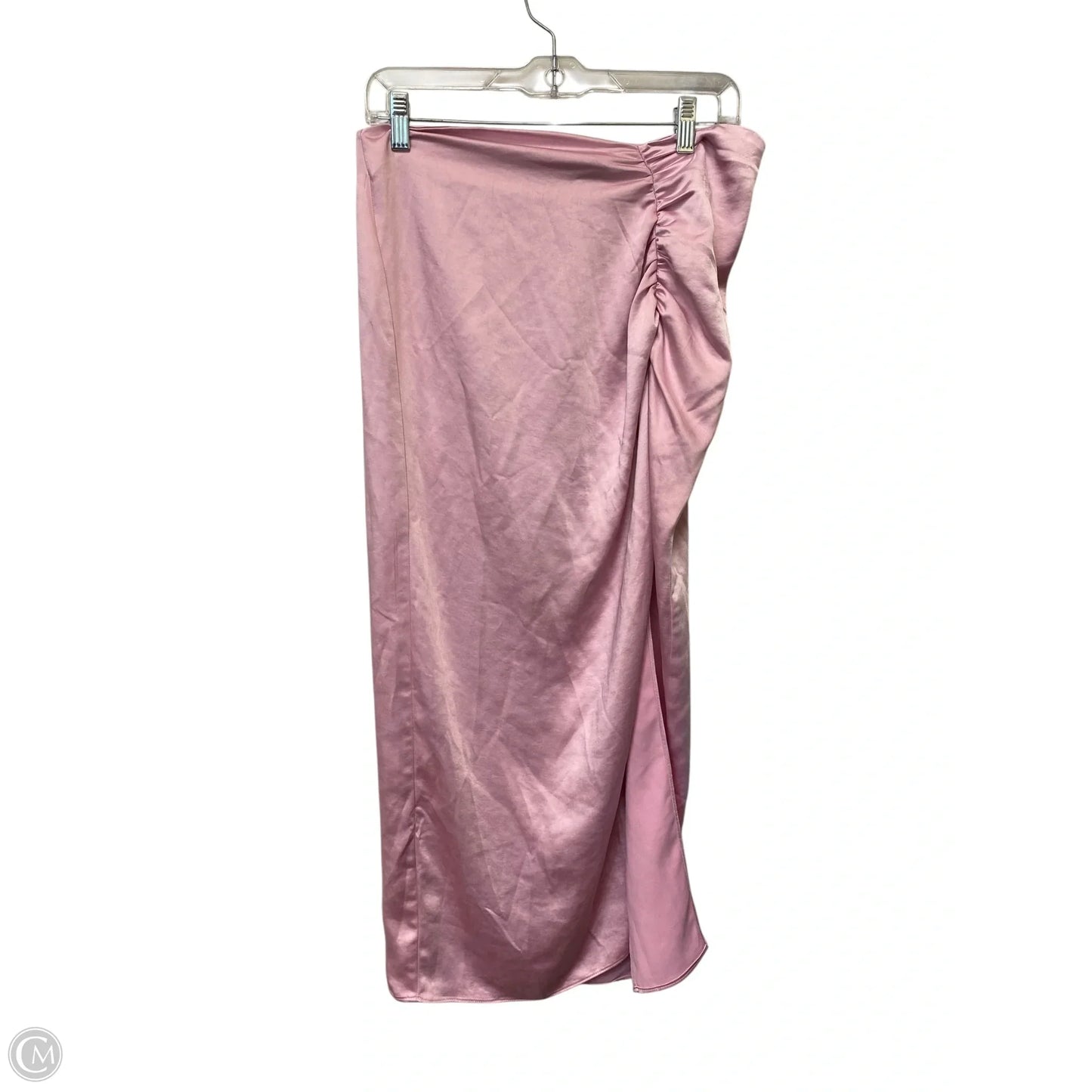 Skirt Maxi By Zara In Pink, Size: M