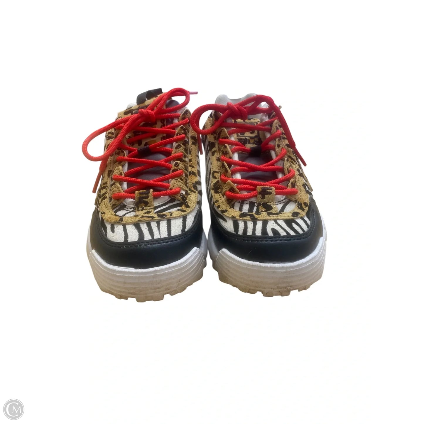 Shoes Sneakers By Fila In Animal Print, Size: 6.5