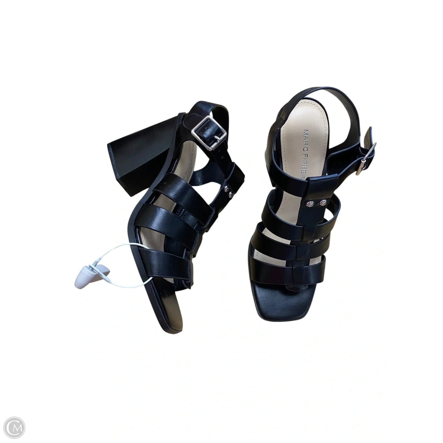 Shoes Heels Block By Marc Fisher In Black, Size: 7.5