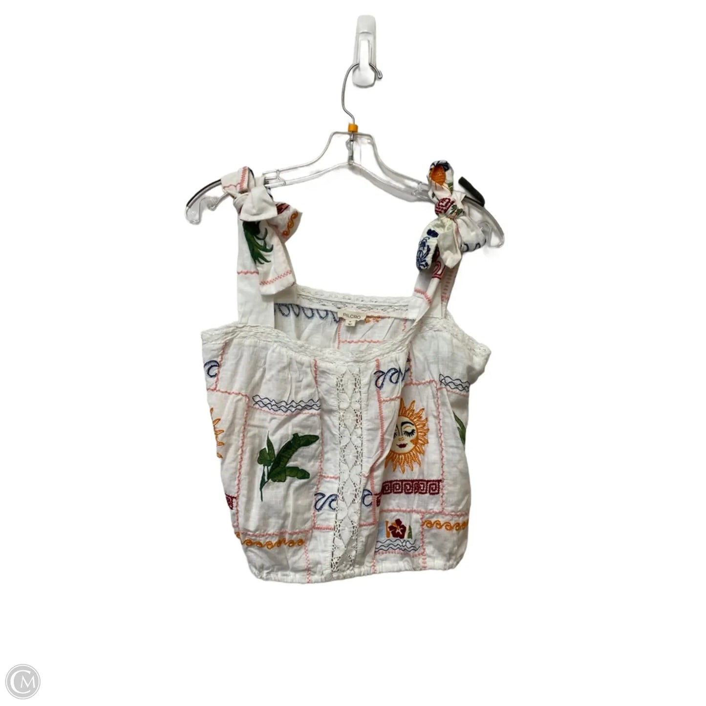 Top Sleeveless By Pilcro In Multi-colored, Size: M