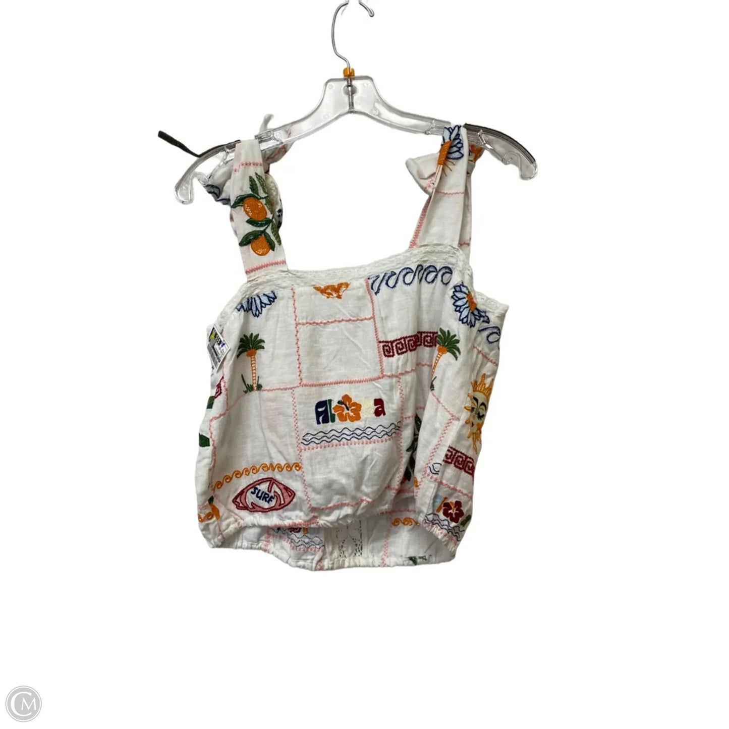 Top Sleeveless By Pilcro In Multi-colored, Size: M