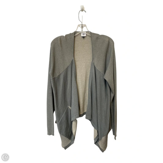 Sweater Cardigan By Cabi In Green, Size: L
