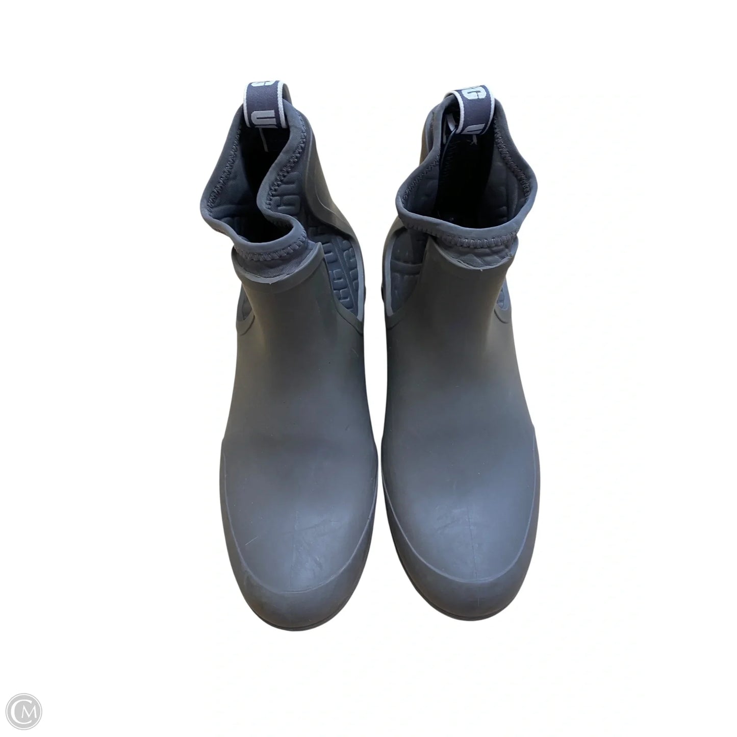 Boots Designer By Ugg In Grey, Size: 6.5