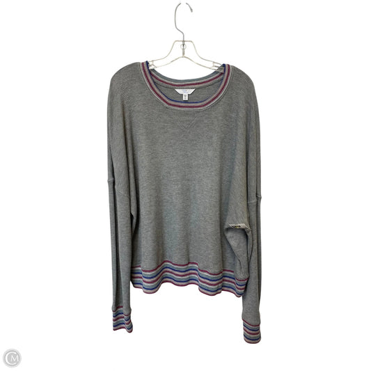 Sweater By Time And Tru In Grey, Size: 3x