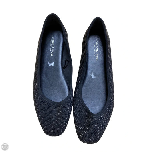 Shoes Flats By London Fog In Black, Size: 7.5
