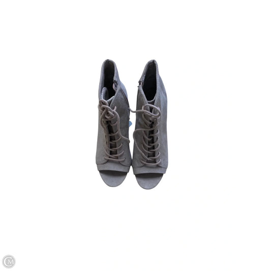 Boots Ankle Heels By Madden Girl In Tan, Size: 6