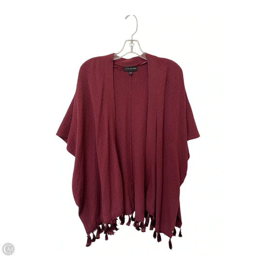 Cardigan By Lane Bryant In Maroon, Size: 14