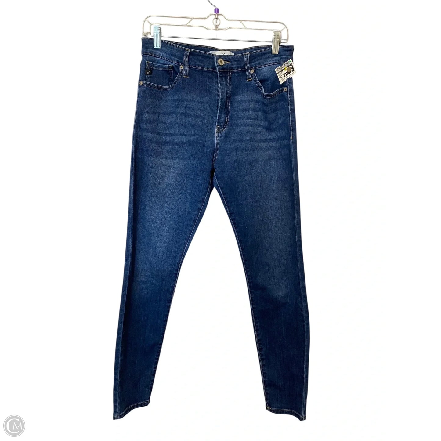 Jeans Skinny By Kancan In Blue Denim, Size: 8
