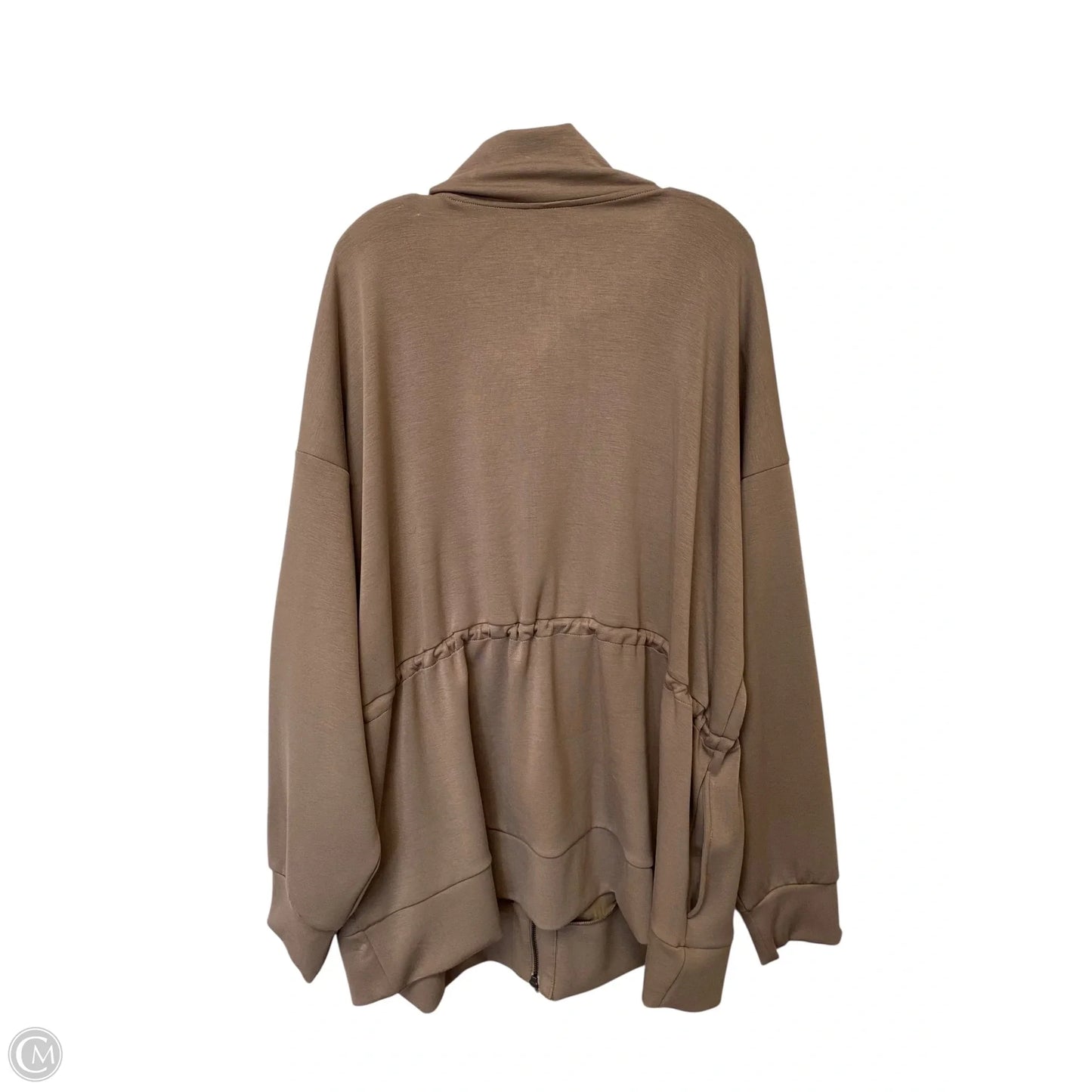 Jacket Fleece By Scoop In Bronze, Size: 3x