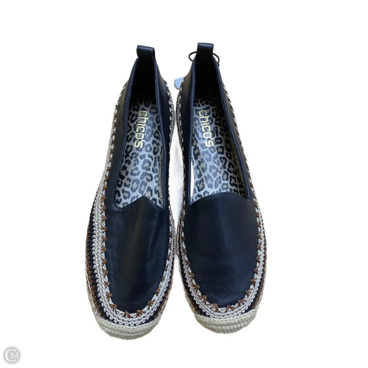 Shoes Flats By Chicos In Black, Size: 8