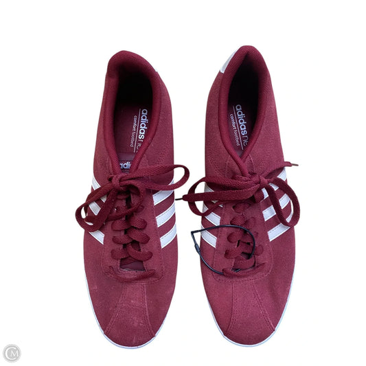 Shoes Sneakers By Adidas In Red, Size: 10