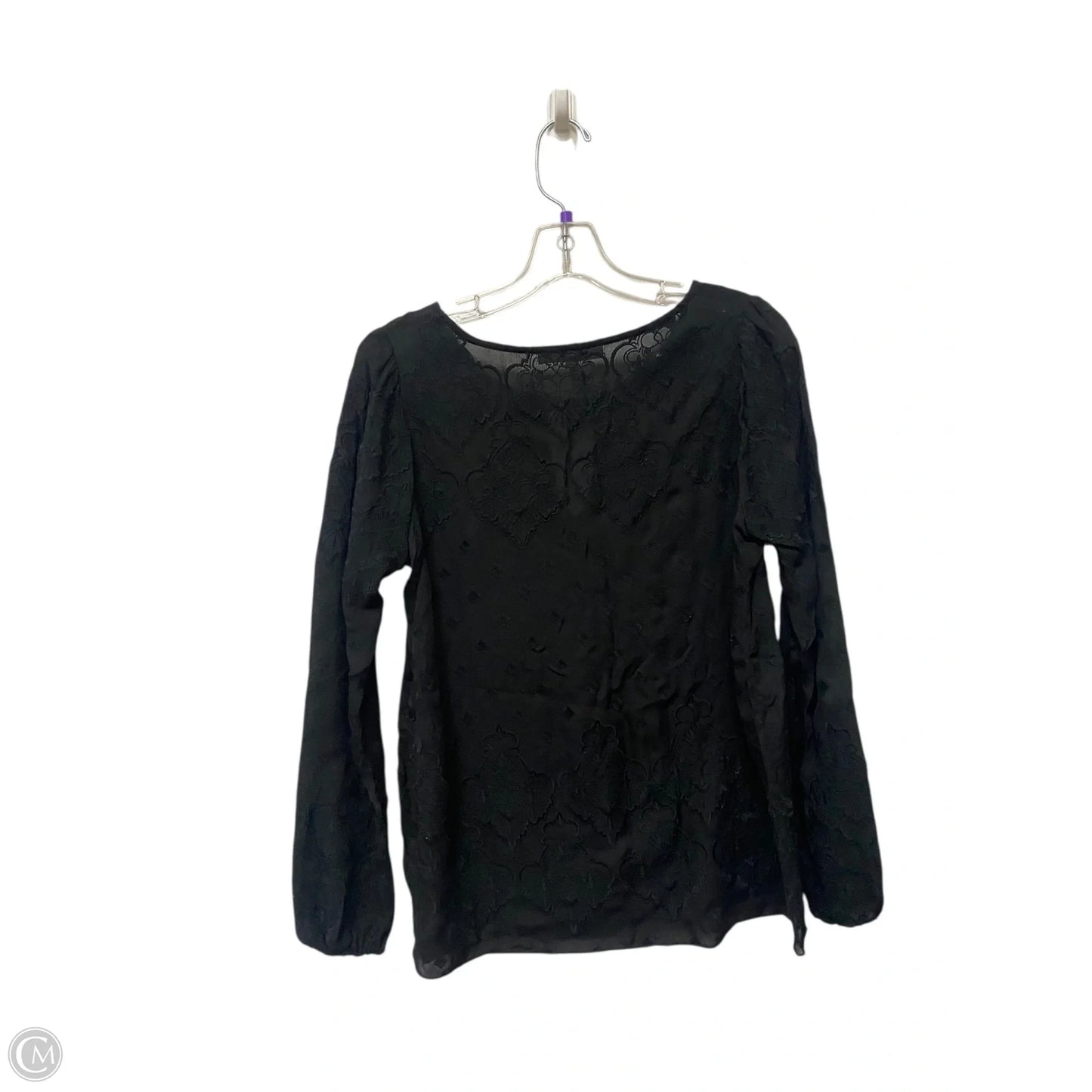 Top Long Sleeve By Johnny Was In Black, Size: S